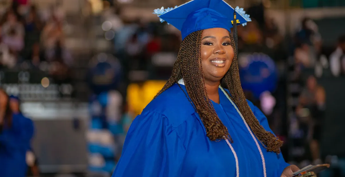 uma grad at commencement