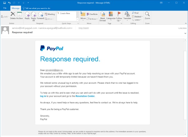 email scam